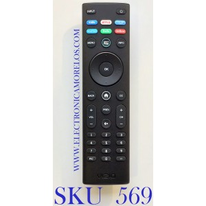 CONTROL VIZIO MANDO A DISTANCIA  SMART TV XRT140L12010 / XRT140L12016 / XRT140L12017 / XRT140L12018 / XRT140L12014